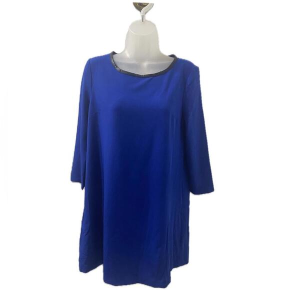 ECI New York - Royal Blue Shift Dress XS - Picture 2 of 7